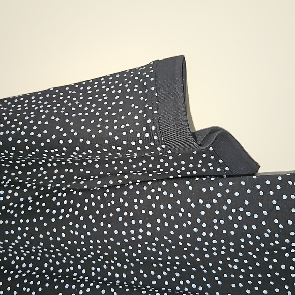 CALVIN KLEN  MENS CASUAL POLO SHIRT BLACK WITH WHITE DOTS SIZE XXL NEW WITH TAGS - Picture 7 of 8